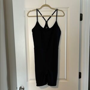 Old Navy Black Strappy Bodysuit